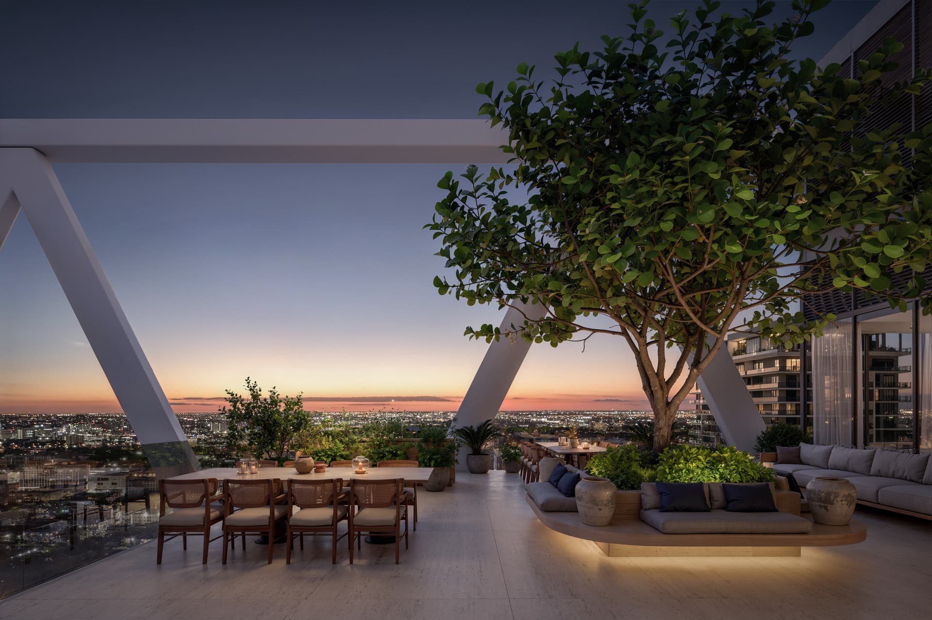 Rooftop Terrace at HQ Residences Miami