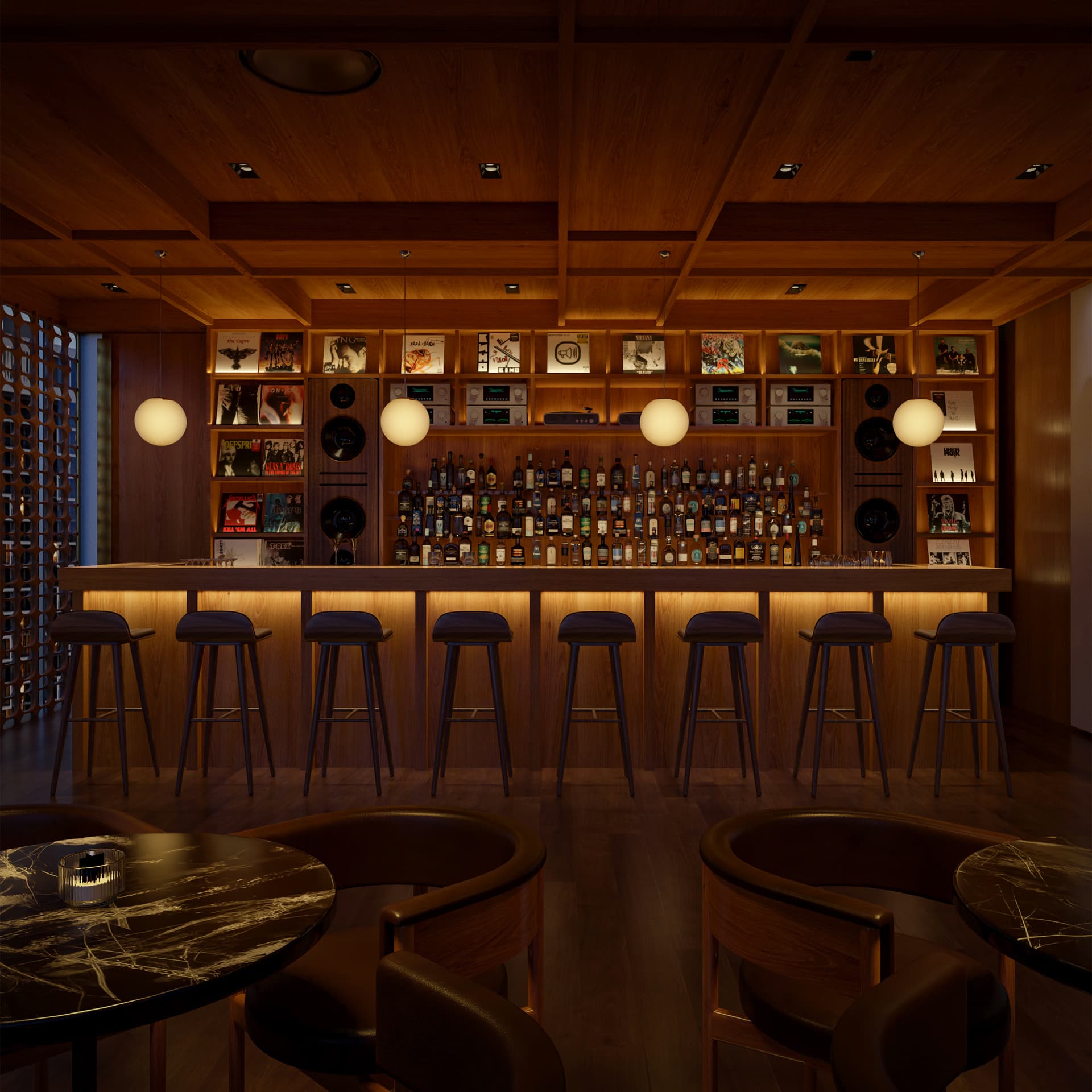 L35 Speakeasy Bar at HQ Residences Miami