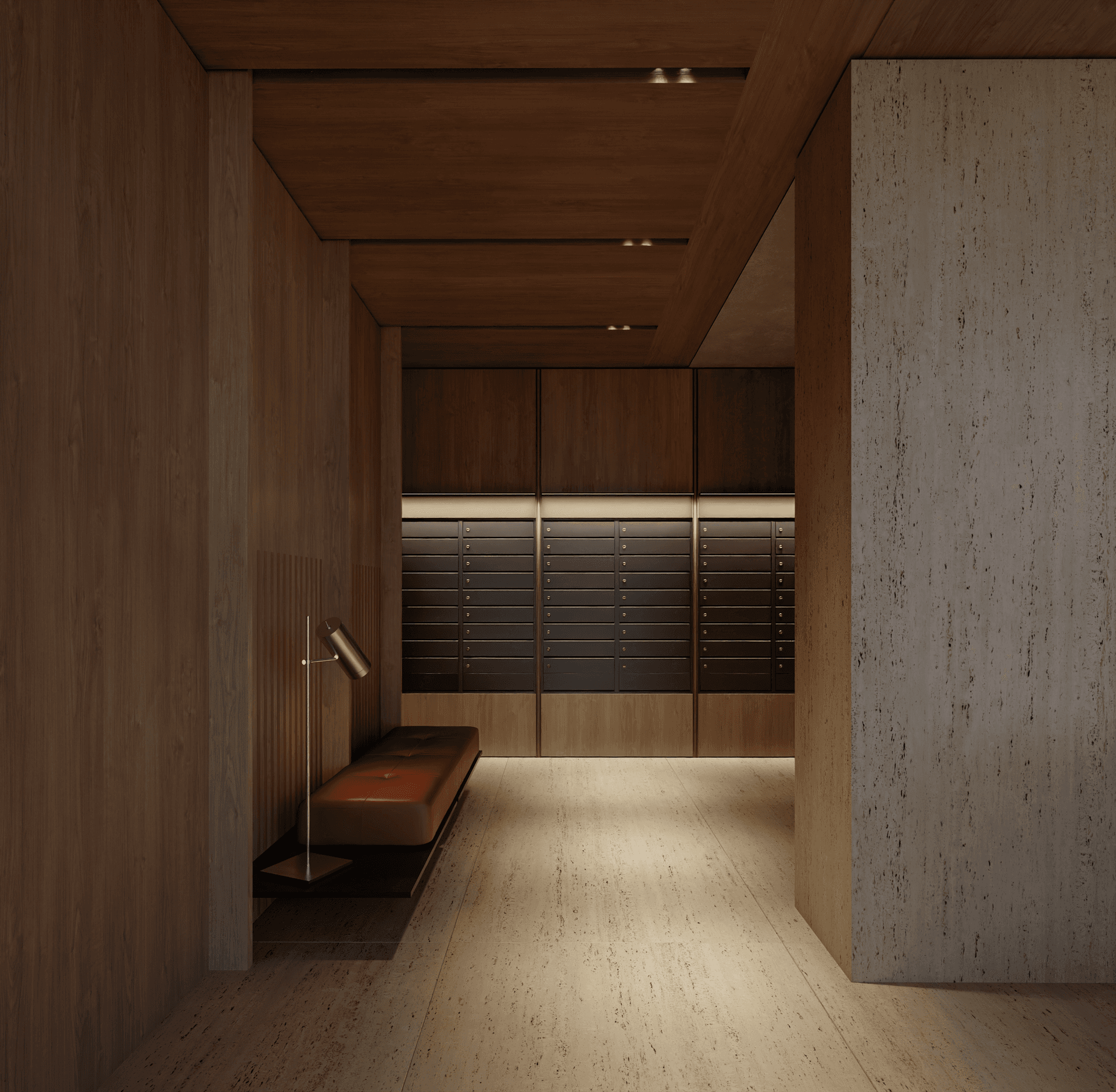 GF Lobby at HQ Residences Miami