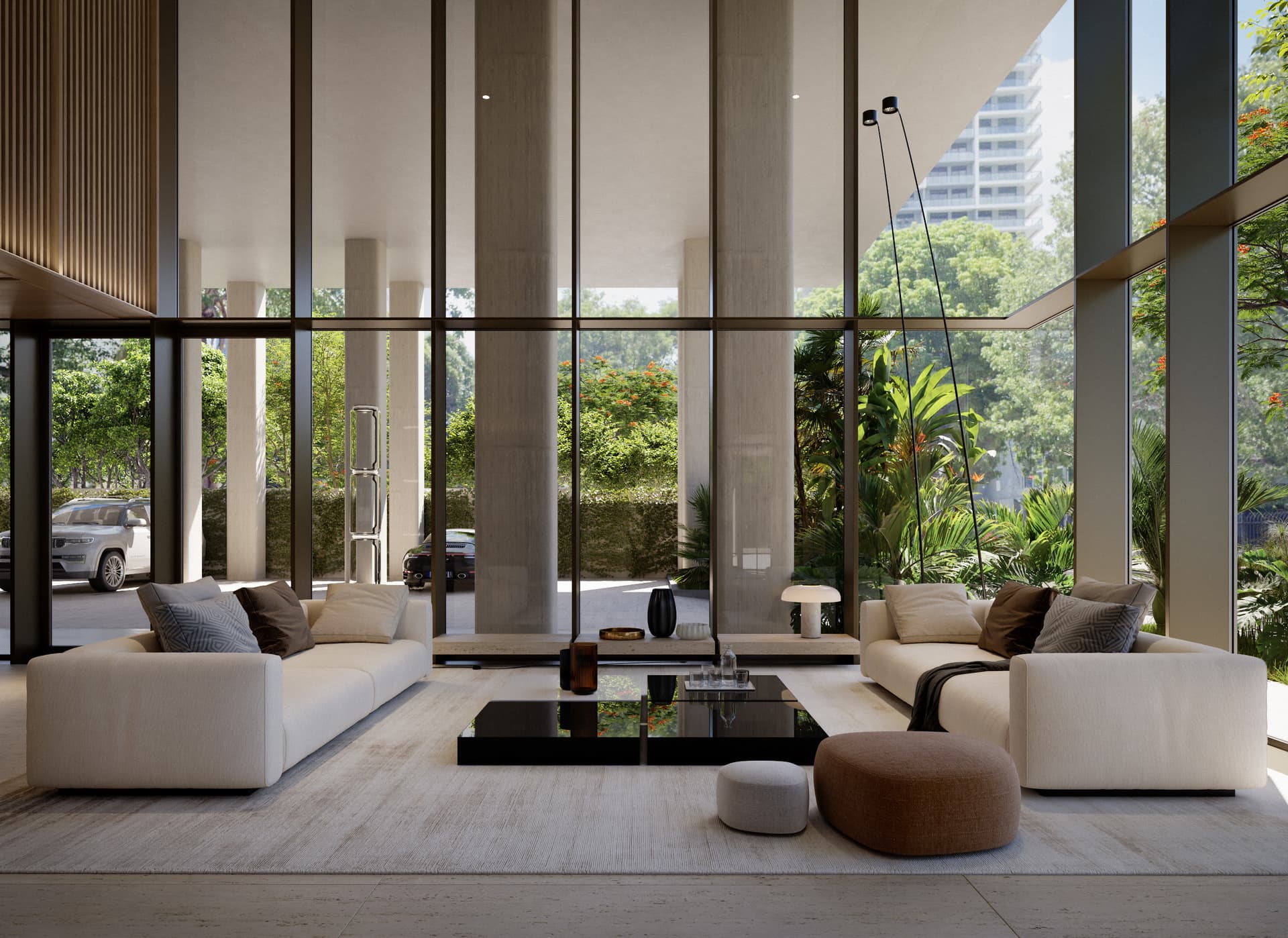 GF Lobby Room at HQ Residences Miami