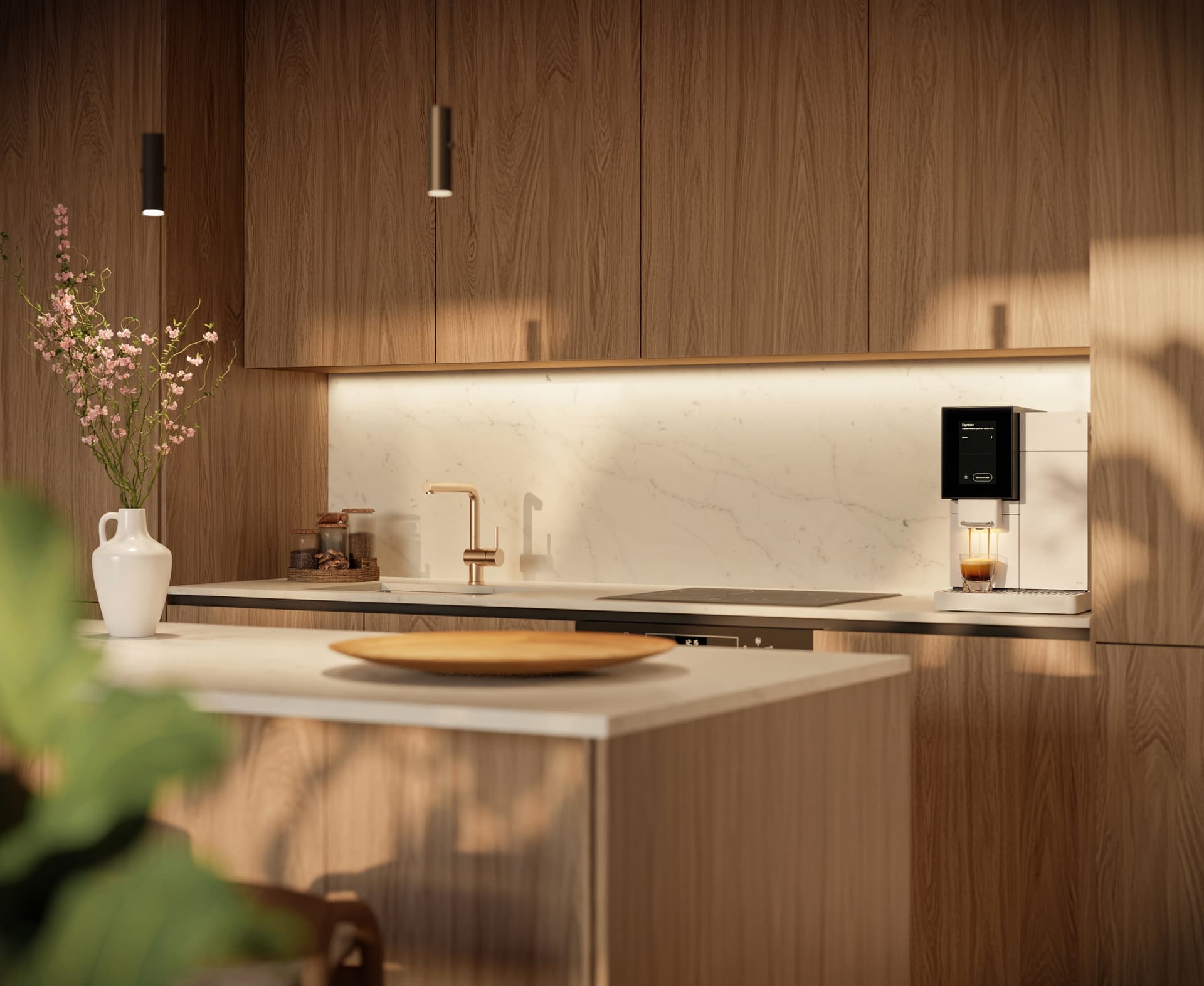 Unit Kitchen at HQ Residences Miami